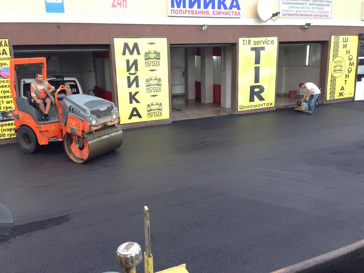 Асфальтирование в ﻿Темпах